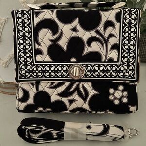 Vera Bradley Black and White Patterned  Bag